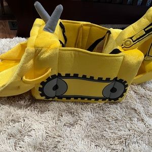 Toddler backhoe costume